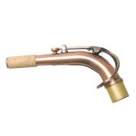 Saxophone alto mi bmol, manche courb, bec en laiton, tube courb, manche de saxophone antique, accs ...