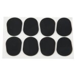 Saxophone alto / tenor bec patches tapis coussins 0, 8 mm noir