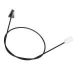 Saxophone courb cou cavit intrieure double extrmit nylon brosse de nettoyage 83cm, instrument entretien ...