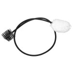 Saxophone courb cou cavit intrieure double extrmit nylon + coton brosse de nettoyage 50cm, instrument ...