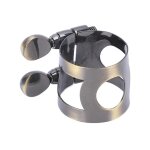 Saxophone ligature embouchure attache sax clip m�tal instrument de musique accessoires aigus bronze antique ...