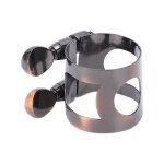 Saxophone ligature embouchure attache sax clip m�tal instruments de musique accessoires aigus cuivre ...