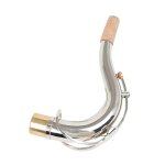 Saxophone pices en laiton tnor sib saxophone saxophone encolure avec tapis en cuir de lige printemps ...