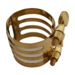 Saxophone tenor, 1 pice, tte de flte, cerceau, cuivre, accessoires d'instruments exquis