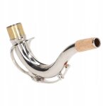 Saxophone tnor cou courb saxophone mtal