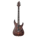 Schecter c - 1 exotic ebony - guitare electrique