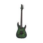 Schecter c - 6 pro fr floyd rose - guitare electrique - aqua burst