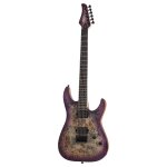 Schecter c - 6 pro - guitare electrique - aurora burst