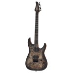 Schecter c - 6 pro - guitare electrique - charcoal burst