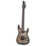 Schecter c - 7 pro - guitare electrique - charcoal burst