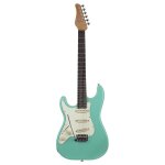 Schecter nick johnston traditionnal - guitare electrique gaucher - atomic green