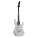 Schecter nick johnston usa signature - guitare electrique - atomic snow