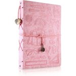 Scrapbook album photo en cuir livre d'or de mariage mmoire bricolage avec 60 pages noires cadeau pour ...
