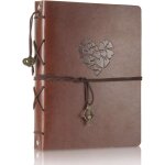 Scrapbook album photo en cuir livre d'or de mariage mmoire bricolage avec 60 pages noires cadeau pour ...