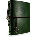 Scrapbook album photo en cuir livre d'or de mariage mmoire bricolage avec 60 pages noires cadeau pour ...