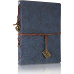 Scrapbook album photo en cuir livre d'or de mariage mmoire bricolage avec 60 pages noires cadeau pour ...
