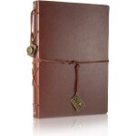 Scrapbook album photo en cuir livre d'or de mariage mmoire bricolage avec 60 pages noires cadeau pour ...