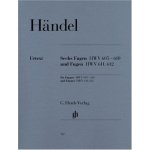 Sechs fugen hwv 605 - 610 und fugen 611, 612 klavier oder cembalo