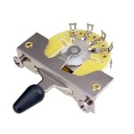S�lecteur de commutateur a levier en m�tal a 5 voies de guitare pour remplacement de pi�ces de guitare ...
