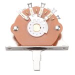 S�lecteur de commutateur a levier noir a 5 voies pour le remplacement de pi�ces de guitare electrique ...