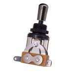 S�lecteur de guitare electrique 3 voies, interrupteur en laiton portable, el�ments de musique a bascule ...