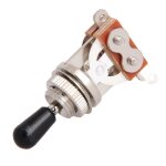 Sélecteur de micros a bascule pour guitare electrique, entrée 3 voies (rythme, aigus) Sélecteur de micros a bascule pour guitare electrique, entrée 3 voies (rythme, aigus)