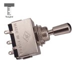 Sélecteur de micro en métal fermé a 3 voies, interrupteur de tonalité, bouton en cuivre pour micros de ... Sélecteur de micro en métal fermé a 3 voies, interrupteur de tonalité, bouton en cuivre pour micros de ...