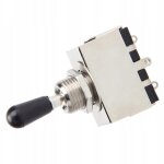 Sélecteur de micros scellé 3 positions pour guitare electrique lp, noir Sélecteur de micros scellé 3 positions pour guitare electrique lp, noir