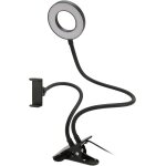 Selfie ring light, 24 puces de lampe 3 couleurs de lumire usb led camera ring light 10 niveaux de luminosit ...