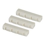 Selle de chevalet de basse en os et sillet pour guitare basse a 4 cordes pack de 3