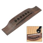 Selle de pont en bois de rose a 6 cordes pour guitare acoustique folk de style martin, accessoires d'instrumen ... Selle de pont en bois de rose a 6 cordes pour guitare acoustique folk de style martin, accessoires d'instrumen ...