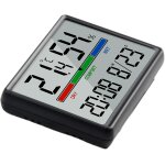 Senior - horloge murale numrique magntique et rveil pour n'importe quelle pice (noir)[l837]