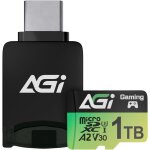 Senior - tf138 3 en 1, microsdxc 1 to carte micro sd avec adaptateur et lecteur, a2, u3, v30, vitesse ...