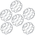 Sept - boule de secousse de shaker protines, 6pcs 304 acier inoxydable boule de secousse, boule de ressort ...