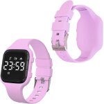 Sept - non connecte podomtre montres sans app, montre rechargeable  dure de vie de la batterie de ...