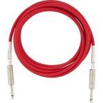 Series cble instrument, pour guitare electrique et basse, 3m, droit / droit, fiesta red