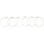 S�rie cordes de guitare acoustique hexagone en acier au carbone noyau plaqu� argent plaqu� enroul� - ...