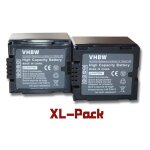 Set de 2 batteries 1100mah pour camscope panasonic nv - gs10, nv - gs17, nv - gs17eg, nv - gs21, nv ...