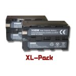 Vhbw 2x batterie compatible avec hitachi vm - h845, vm - h835le, vm - h835e, vm - h835, vm - h81e, vm ...
