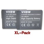 Vhbw 2x batterie compatible avec sony cybershot dsc - t200, dsc - t300, dsc - t500, dsc - t700, dsc - ...
