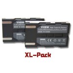 Set de 2 batteries 600mah pour camscope samsung vp - d6550, vp - dc161, vp - dc161w, vp - dc163, vp ...