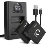 Set de 2 batteries 730mah et double chargeur compatible avec leica d - lux 7 d - lux (typ 109) - accu ... Set de 2 batteries 730mah et double chargeur compatible avec leica d - lux 7 d - lux (typ 109) - accu ...