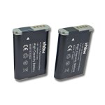 Set de 2 batteries vhbw li - ion 1800mah (3. 7v) pour caméra, caméscope canon legria mini x, vixia mini ... Set de 2 batteries vhbw li - ion 1800mah (3. 7v) pour caméra, caméscope canon legria mini x, vixia mini ...
