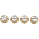 Set d'accessoires guitare bouton de chapeau haut de forme dor pour gibson pour les paul bouton feuille ...
