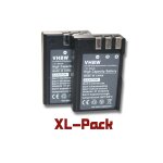 Set de deux batteries 900mah (7. 2v) pour appareil photo nikon d40 slr d40x dslr d60 dslr d3000 d5000 ...