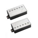 Set micros double guitare electrique fishman fluence classic humbucker alu brossé set Set micros double guitare electrique fishman fluence classic humbucker alu brossé set