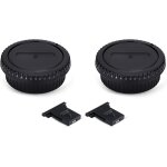 Set of 2 body cover + rear lens protector ef ef - s mount for canon eos 90d 80d 70d 60d 5d mark iii iv ...