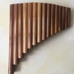 Sevenangel - flte a vent en bambou faite a la main pour droitier, 15 pipes, instrument de musique folklorique ...