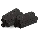 Seymour duncan blackened black winter humbucker pickup set black micro guitare (la paire)