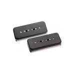 Seymour duncan - set de micros p90 pour guitare electrique antiquity capots noirs